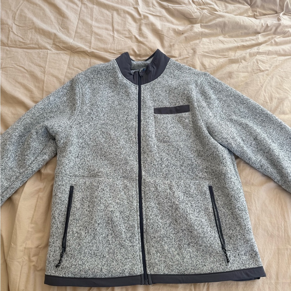 George Heather Gray Fleece-Lined Jacket
